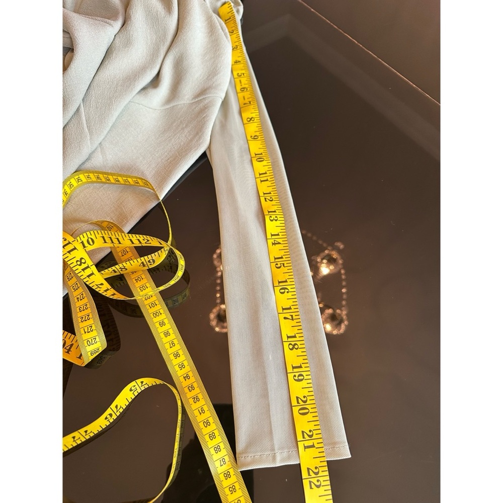 Zara Pistachio Green Asymmetrical Midi Dress, NWT, L* - Picture 15 of 16